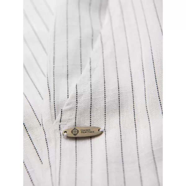  Pantaloni pentru bărbați OMBRE OM-PACP-0311 APROAPE ALB 