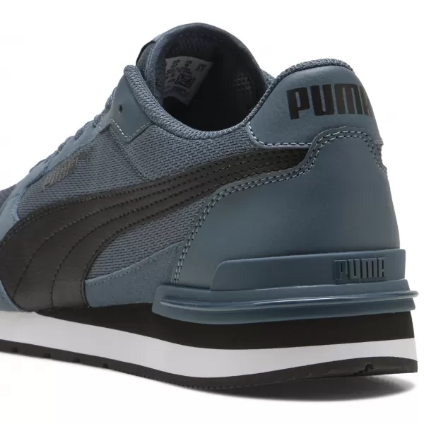  Cizme PUMA ST RUNNER V4 MESH 39966619 EVENING BLUE/ ALBASTRU SEARA/NEGRU PUMA/ALB PUMA 