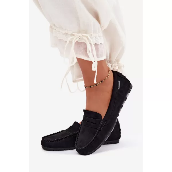  Mocasini de dama BOTO F79-1 NEGRU 
