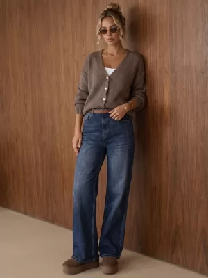 Pantaloni de dama DSTREET UY3210 ALBASTRU