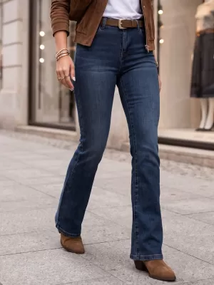Pantaloni de dama DSTREET UY3175 ALBASTRU