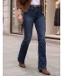 Pantaloni de dama DSTREET UY3175 ALBASTRU