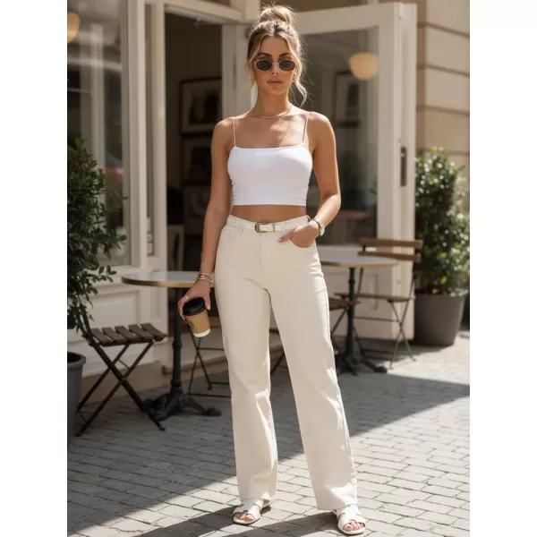  Pantaloni de dama DSTREET UY3063 ALB 