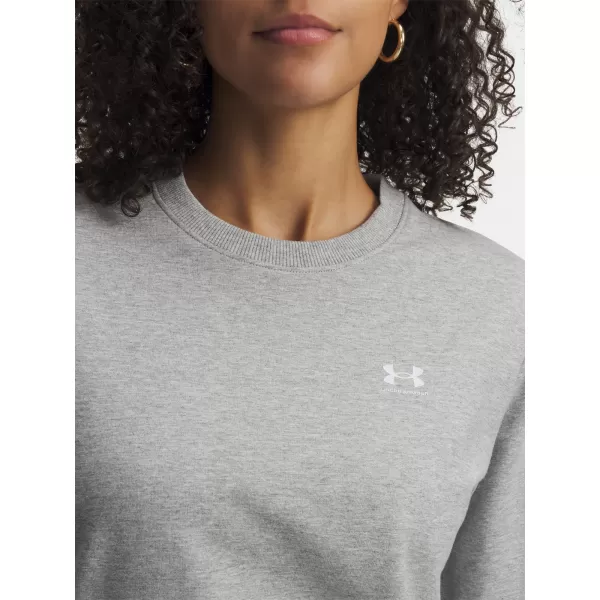 Hanorac de dama UNDER ARMOUR SPORT TERRY CREW 6011016-011 GRI 