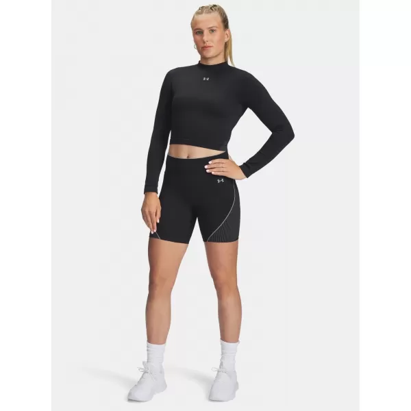  Tricou pentru femei UNDER ARMOUR VANISH SEAMLESS LS 6000645-004 NEGRU 