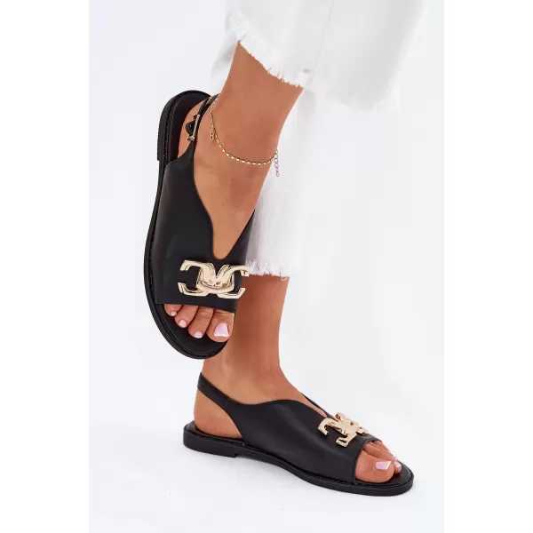  Sandale de dama EVENTO 25SD35-8775 NEGRU 