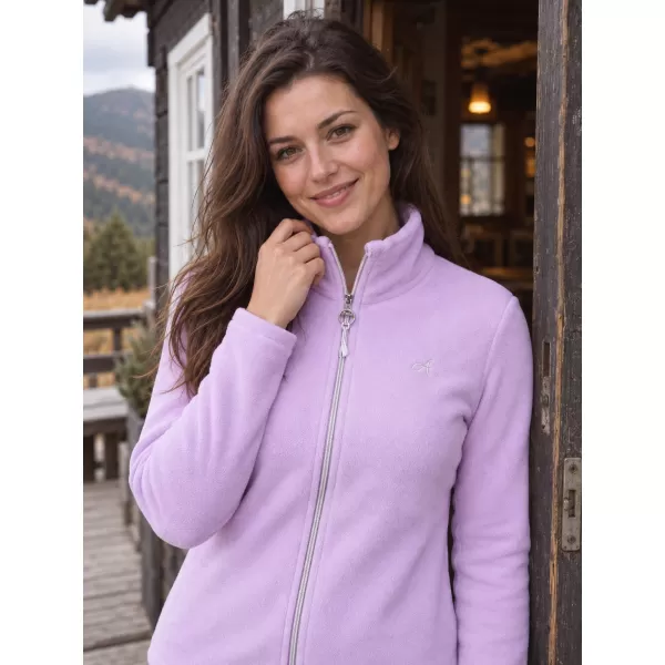  Hanorac de damă din fleece ALTISPORT ILKI VIOLET 