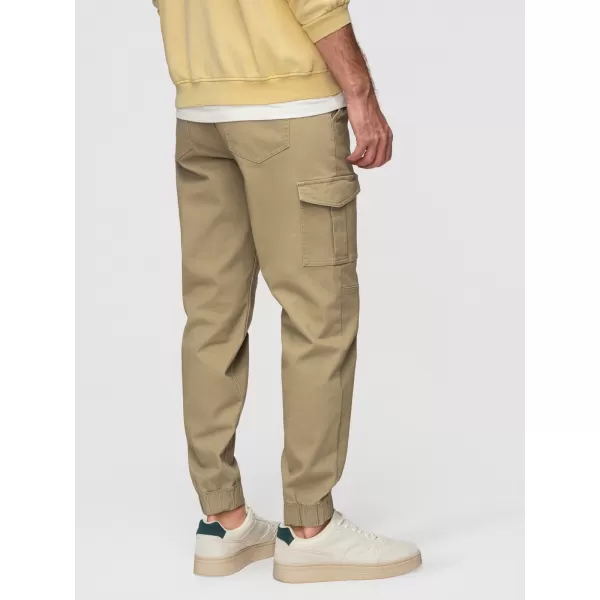  Pantaloni pentru bărbați OMBRE OM-PAJO-0290 KAKI 