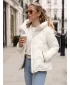 Geaca de dama DSTREET TY5942 ECRU