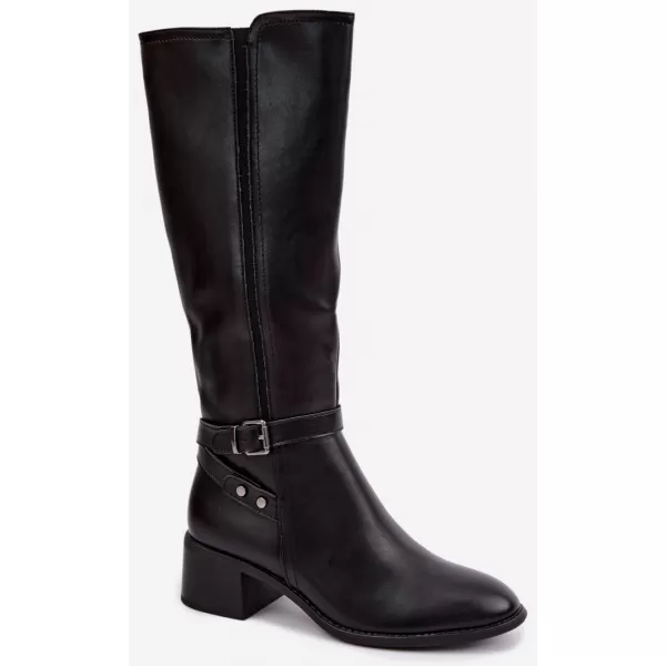  Cizme de dama SERGIO LEONE KZ-07 NEGRU 