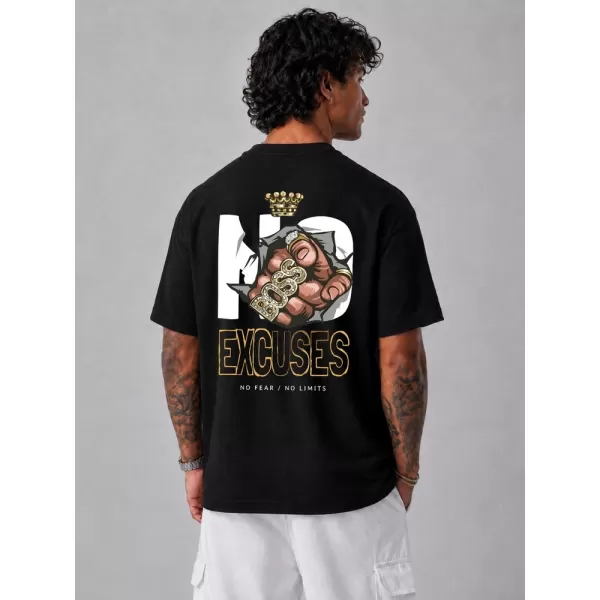  Tricou pentru bărbați DSTREET NX4006R-BK-O NEGRU 