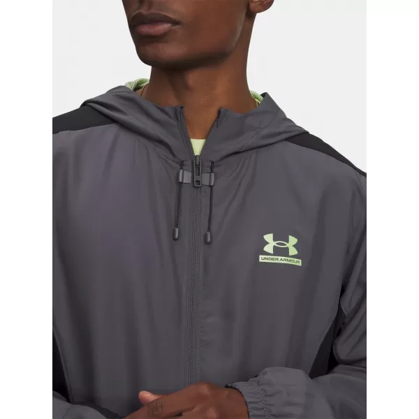  Jachetă pentru bărbați UNDER ARMOUR TECH SPORT WOVEN JKT 6011267-025 GRI 