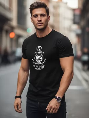Tricou pentru bărbați DSTREET NX081R NEGRU