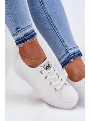 Adidași de damă LEE 50261002.1FG ALB