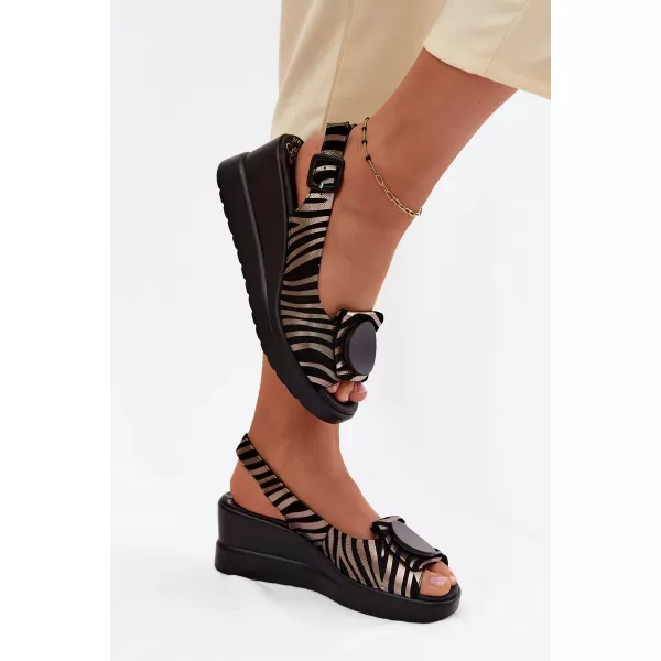  Sandale de dama ARTIKER 58C0295 NEGRU 