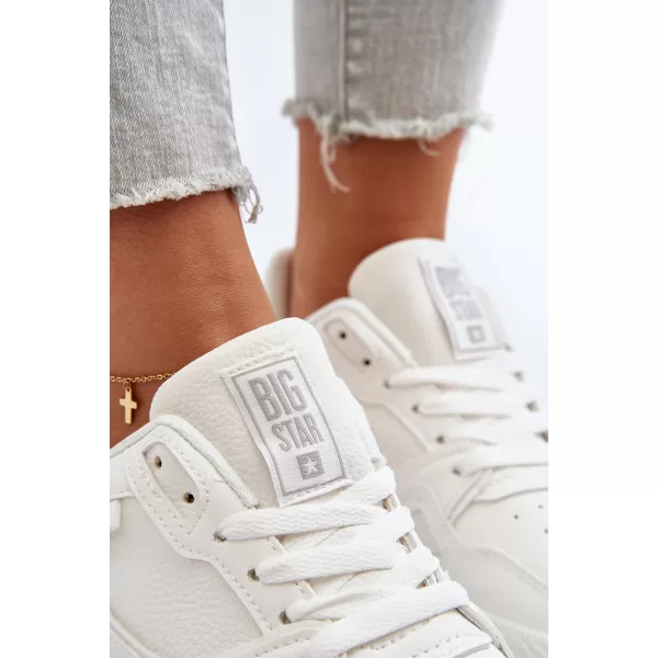  Adidași de damă BIG STAR SHOES NN274667 ALB 