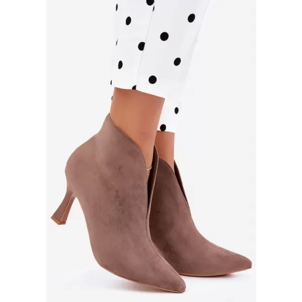  Botine de dama BOTO 6470 MARO 