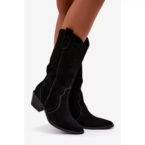  Cizme de dama BOTO 5312 NEGRU 