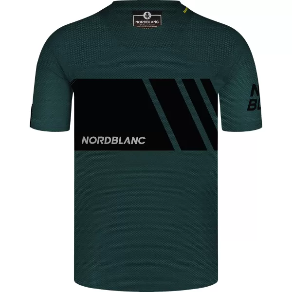  Tricou funcțional pentru ciclism pentru bărbați NORDBLANC MUD NBSMF8083 VERDE 