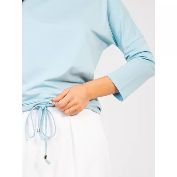  Tricou de damă BASIC FEEL GOOD RV-BZ-4691.10X ALBASTRU DESCHIS 