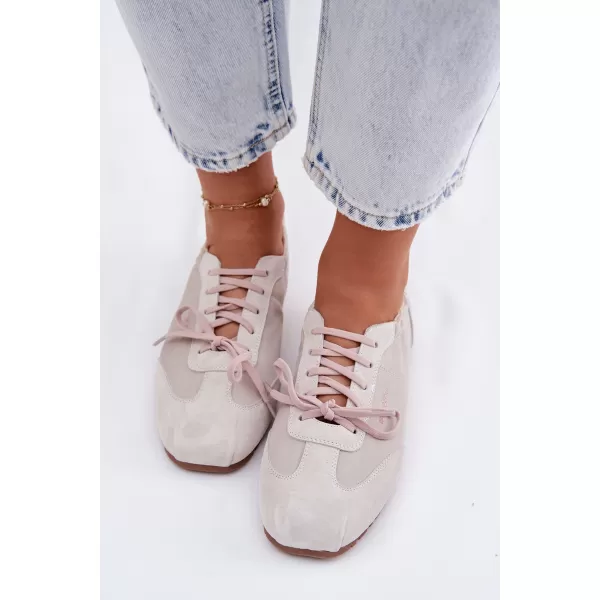  Adidași de damă BIG STAR SHOES TT274599 BEJ 