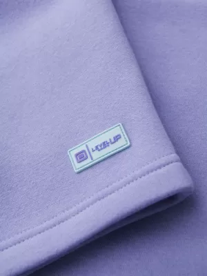 Set de pantaloni scurți pentru bărbați OMBRE Z129 CREM/VIOLET DESCHIS