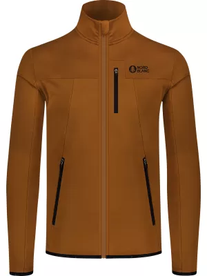 Hanorac powerfleece pentru bărbați NORDBLANC MORASS NBSFM8335 MARO