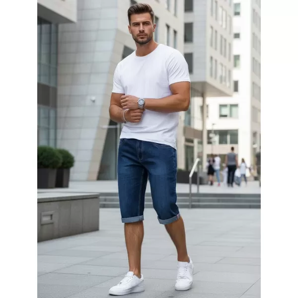  Pantaloni scurți pentru bărbați DSTREET SX2614 ALBASTRU MARIN 