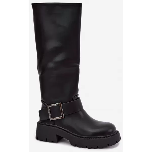  Cizme de dama BOTO C-387 NEGRU 