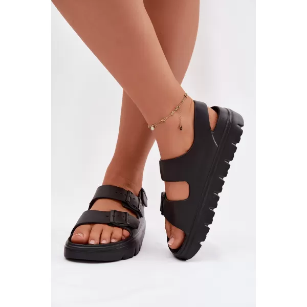  Sandale de dama BIG STAR SHOES TT274A031 NEGRU 