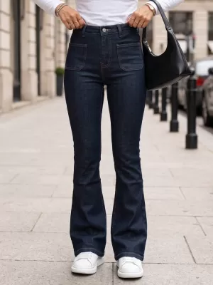 Pantaloni de dama DSTREET UY3098 ALBASTRU