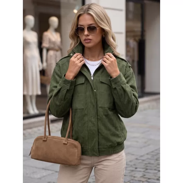  Geaca de dama DSTREET TY5959 VERDE 