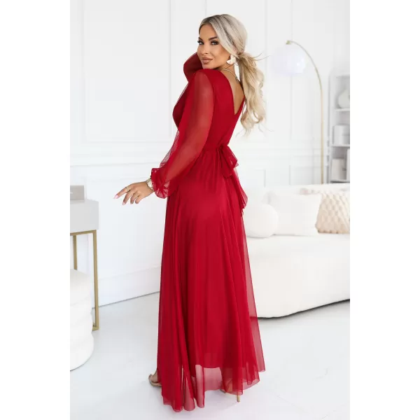  Rochie NUMOCO NERISSA 684-1 VISINIU DESCHIS 
