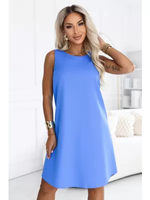 Rochie NUMOCO 296-19 ALBASTRU REGAL
