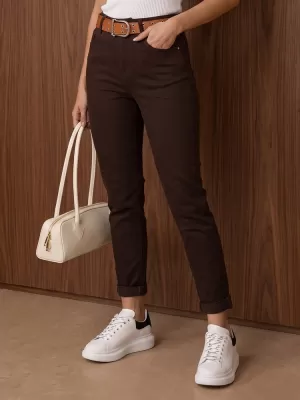 Pantaloni de dama DSTREET UY3151 MARO
