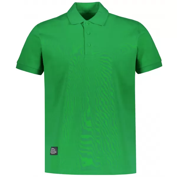  Tricou pentru bărbați cu guler ALTISPORT NP/ALMST90601 VERDE KELLY 
