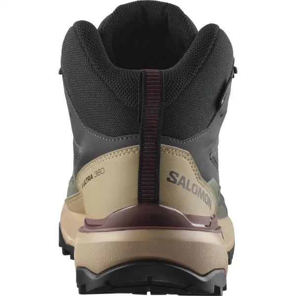  Pantofi pentru bărbați SALOMON X ULTRA 360 MID GORE-TEX L47743300 FANTOMĂ/DESERT BRONZ/ROM STAFIDE 