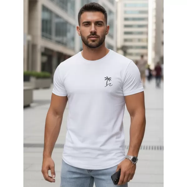  Tricou pentru bărbați DSTREET NX5105R-WH ALB 
