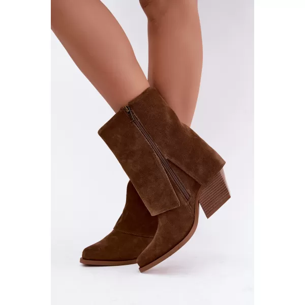  Pantofi de dama BIG STAR SHOES UU274114 UMBRE MARO/BEJ 