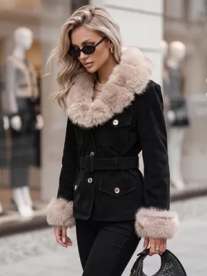 Geaca de dama DSTREET TY5850 NEGRU