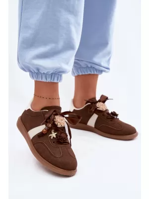 Adidași de damă BOTO D-124 CAFEA