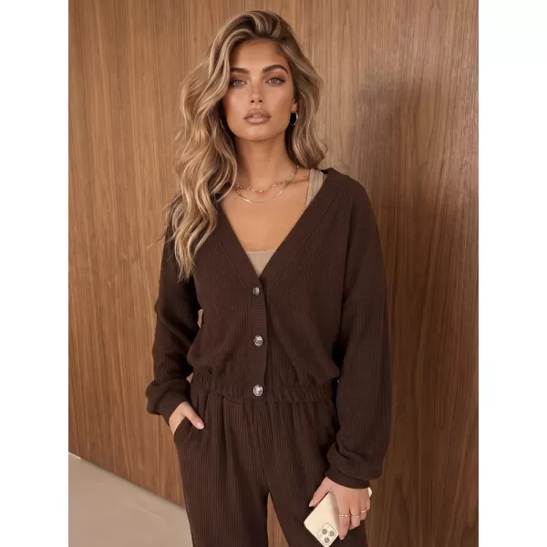  Set pentru femei DSTREET AY1241 MARO 