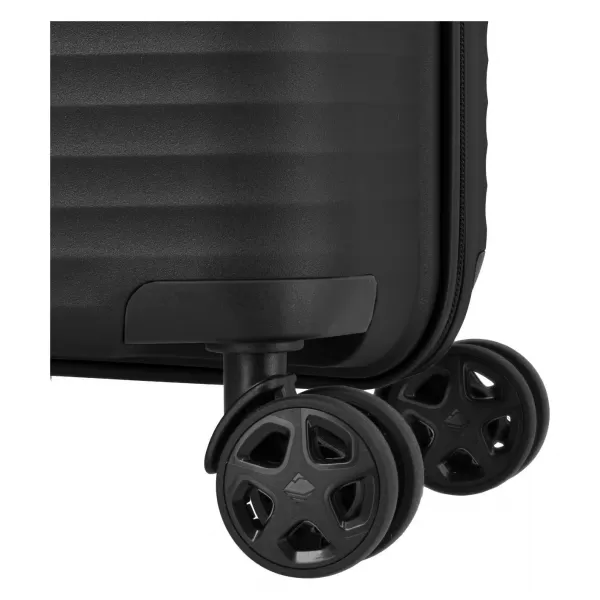  Valiză TRAVELITE AIR STRIPE 4W S EXP NEGRU 