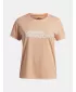 Tricou fetita UNDER ARMOUR TECH TWIST WDMK LOGO SS 6007134-870 PORTOCALE