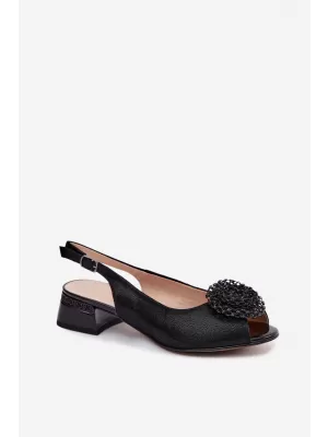 Sandale de dama D&A CR61-3030 NEGRU