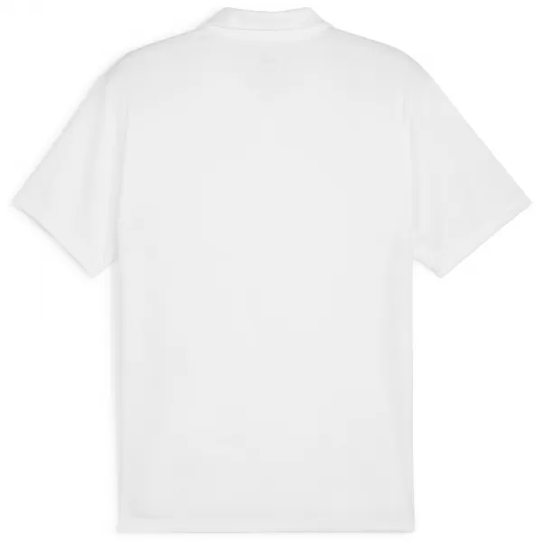  Tricou pentru bărbați cu guler PUMA TEAMGOAL POLO 658771-04 PUMA ALB/NEGRU/GRI PENE 