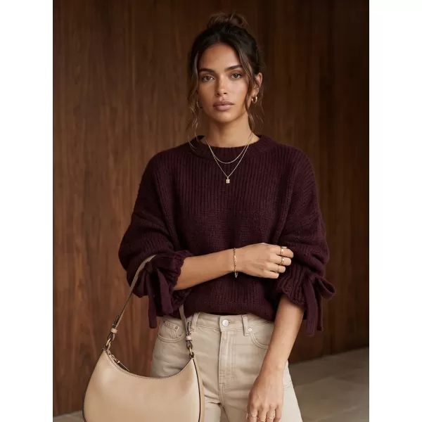  Pulover de dama DSTREET MY2569 BURGUNDIA 