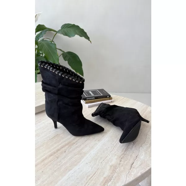  Botine de dama BOTO 2568A NEGRU 