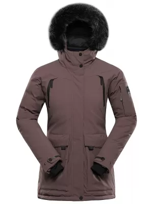 Geaca de iarna dama ALPINE PRO WERDA 3 BOABĂ DE PIPER