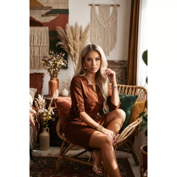  Rochie NUMOCO AGATA 161-20 MARO SCORTISOARA 
